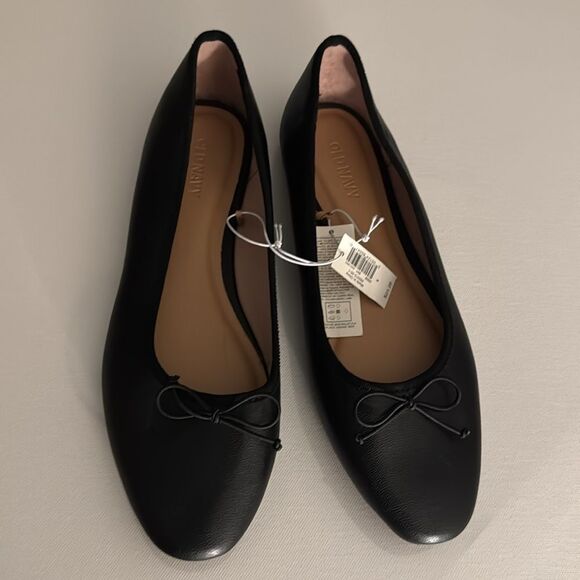 Black Ballet Flats Womens 8 Comfort Old Navy - Picture 2 of 4